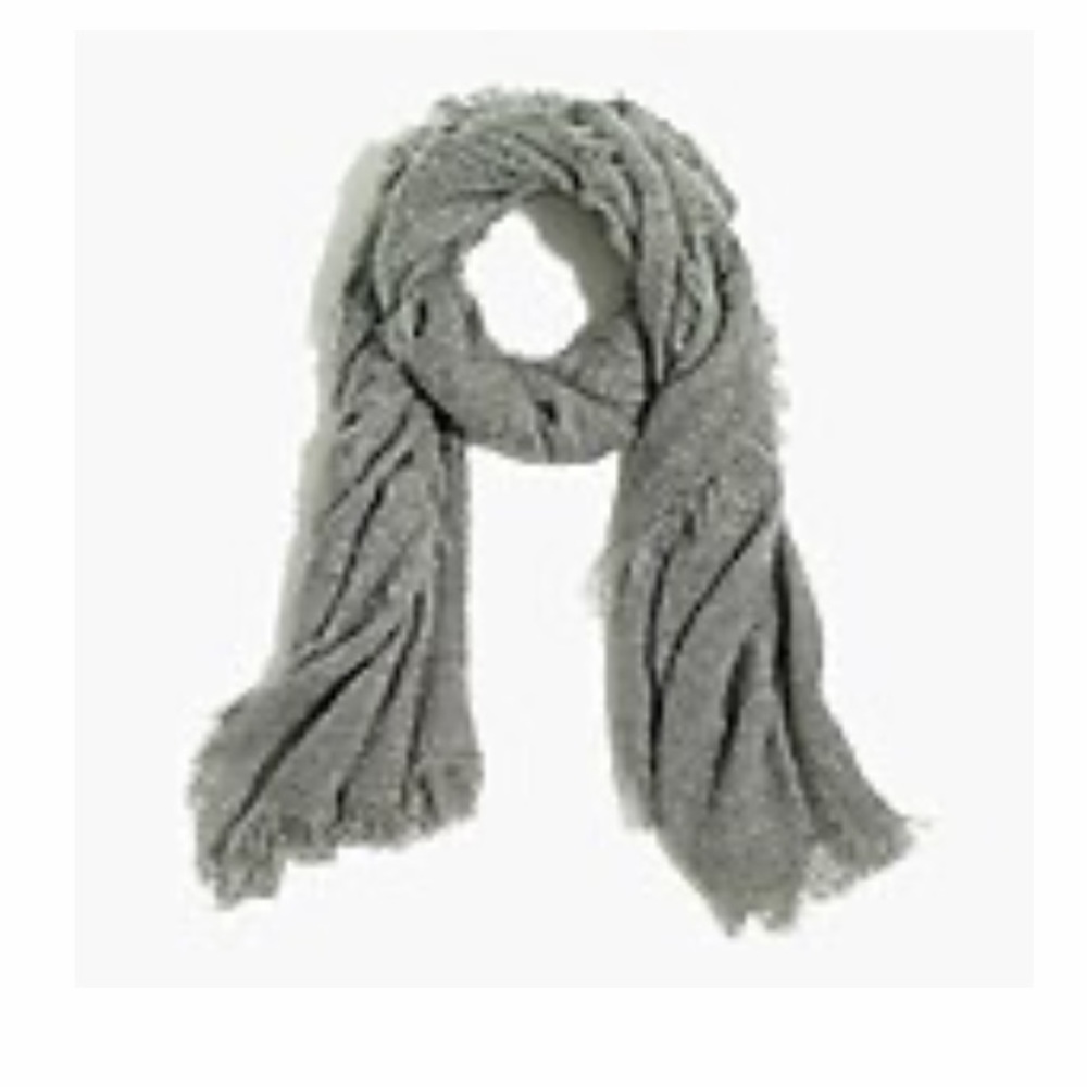 J. Crew Cozy Scarf in Heather Dusk